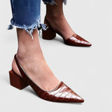 Delta - Sandales à Talon Chic