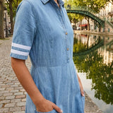Manon | Robe en Jean Cintrée