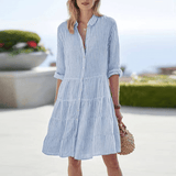 LOLITA | ROBE À RAYURES CÔTIÈRES AÉRIENNE