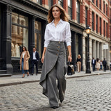 Camille | Pantalon-Jupe en Jean Confortable